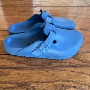 Birkenstock Blue Mules